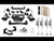 Main image for Cognito 11-19 Chevy/GMC Silverado/Sierra 2500/3500 HD 2WD/4WD 4in Perf Lift Kit w/ Fox PSRR 2.0