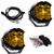 Additional image for 19-25 GMC Sierra 1500 A Pillar Light Bracket Kit for Baja Designs Pods