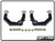 Main image for 07-09 Toyota FJ Cruiser Heim Boxed Upper Control Arms