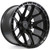 Main image for 22x12 Arena A114 Battle Satin Black Wheel 6x5.5 (-44mm)
