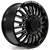 Main image for 20x8.25 Arena A113 Thunder Gloss Black Milled DUALLY FRONT Wheel 10x225 (105mm)