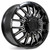 Main image for 20x8.25 Arena A113 Thunder Gloss Black Milled DUALLY FRONT Wheel 8x200 (105mm)