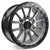 Main image for 17x9 Arena A106 Trek Glossy Gunmetal Center Glossy Black Lip Wheel 6x5.5 (0mm)