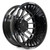 Main image for 22x8.25 Arena A113 Thunder Gloss Black Milled DUALLY REAR Wheel 8x210 (-220mm)