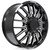 Main image for 22x8.25 Arena A113 Thunder Gloss Black Milled DUALLY FRONT Wheel 8x200 (105mm)