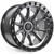 Main image for 17x9 Arena A103 Mission Satin Gunmetal Center Satin Black Lip Wheel 5x5 (0mm)