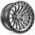 Main image for 17x9 Arena A101 Mesa Satin Gunmetal Center Satin Black Lip Wheel 6x5.5 (-12mm)