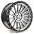 Main image for 17x9 Arena A101 Mesa Satin Gunmetal Center Satin Black Lip Wheel 5x5 (0mm)