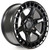 Main image for 17x9 Arena A107 Torque Satin Black Wheel 6x5.5 (1mm)