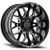 Main image for 20x10 Arena A117 Violator Gloss Black and Milled Wheel 8x180 (-18mm)