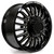 Main image for 22x8.25 Arena A113 Thunder Glossy Black DUALLY FRONT Wheel 8x200 (105mm)