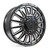 Main image for 22x8.25 Arena A110 Rival Glossy Black DUALLY FRONT Wheel 10x225 (105mm)