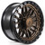 Main image for 20x10 Arena A109 Hustle Smoked Bronze Center Satin Black Lip Wheel 8x170 (-18mm)