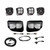 Additional image for Baja Designs Ford Super Duty (20-On) Fog Lights Dual FPK SAE/Sport DC Baja Designs w/Upfitter