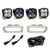 Main image for Baja Designs 09-12 Ram 2500/3500 Fog Pocket Kit - White