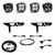 Main image for Baja Designs 2021+ Ford F150 Fog Pocket Kit SAE Clear Squadron Pro DC with Upfitter