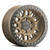 Main image for Raceline RT951B Ryno 17x9in/6x139.7 BP/-38mm Offset/106.1mm Bore- Bronze & Black Ring Beadlock Wheel