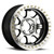 Main image for Raceline RT260 Avenger 17x8.5in/6x139.7 BP/-32mm Offset/107.95mm Bore - Black & MACH. Beadlock Wheel