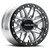Main image for Raceline A91MA Ryno 14x7in/4x156 BP/10mm Offset/132.5mm Bore - Machined & Black Ring Beadlock Wheel