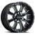 Main image for Raceline A77 Mamba 14x7in / 4x110 BP / 10mm Offset / 83.8mm Bore - Black & Machined Wheel