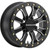 Main image for Raceline A71MB Mamba 14x6in/4x110 BP/5+1 40mm Offset/80.3mm Bore - Black & Machined Beadlock Wheel
