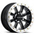 Main image for Raceline A71 Mamba 14x7in/4x156 BP/4+4 0mm Offset/110.18mm Bore - Blk & Machined Ring Beadlock Wheel