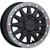 Main image for Raceline A14BG Alpha 17x7in/5x114.3 BP/25mm Offset/68mm Bore- Blk & Gunmetal Ring Beadlock Wheel
