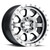 Main image for Raceline 929M Avenger 17x9in / 6x139.7 BP / -12mm Offset / 107.95mm Bore - Black & Machined Wheel