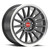 Main image for Raceline 315G Grip 17x8in / 4x100 BP / 40mm Offset / 72.6mm Bore - Gunmetal & Machined Wheel