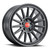Main image for Raceline 315B Grip 18x8.5in / 5x114.3 BP / 45mm Offset / 72.6mm Bore - Satin Black Wheel
