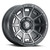 Main image for ICON Victory 17x8.5 6x5.5 0mm Offset 4.75in BS Smoked Satin Black Tint Wheel