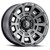Main image for ICON Thrust 17x8.5 6x135 6mm Offset 5in BS Smoked Satin Black Tint Wheel