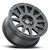 Additional image for ICON Ricochet 17x8 5x4.5 38mm Offset 6in BS Satin Black Wheel