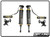 Main image for 2.5 Coilovers | DCA Remote Reservoir - Extended Cab 4WD 2007-2021 Toyota Tundra 4WD
