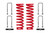 Main image for Eibach 19-21 Toyota Tundra PRO-Lift Kit Springs Front Springs & Rear 1in. Block