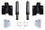 Main image for ICON 2005+ Toyota Tacoma Rear Hyd Bump Stop Kit