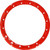 Main image for Raceline Beadlock Ring - Podium - 14in - 16 Hole - 10mm - Red