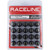 Main image for Raceline Spline Lug Nut Kit with Spline Key 12 x 1.5 - 20 Pack - Black