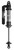 Main image for Fox 2.5 Factory Series 8in. Piggyback Reservoir Coilover Shock (50/70) - Black
