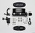 Additional image for Wilwood HV Tandem M/C Kit w L/H Bracket & Prop Valve - 1 1/8in Bore Black