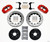 Main image for Wilwood Narrow Superlite 6R Front Hat Kit 14.00in Drill Red 1994-2004 Mustang