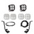 Main image for Baja Designs 2021+ Ford F150 A Pillar Kit Squadron Sport Spot with Upfitter