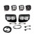 Main image for Baja Designs Ford Super Duty (20-On) Fog Lights Dual FPK SAE/Pro DC Baja Designs w/Upfitter