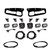 Main image for Baja Designs 2021+ Ford Bronco Clear SAE Fog Pocket Kit w/Upfitter