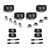 Additional image for Baja Designs 21-22 Ford F-150 Raptor S2 SAE Dual Fog Pocket Light Kit - Clear