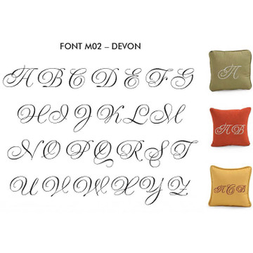 Monogram Toss Pillows