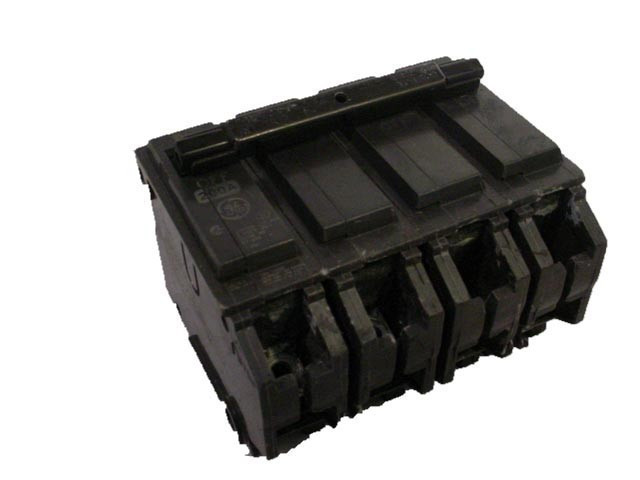 GE THQMV200 U 4P 200A 240V {AIC}AIC USED MAIN BREAKER