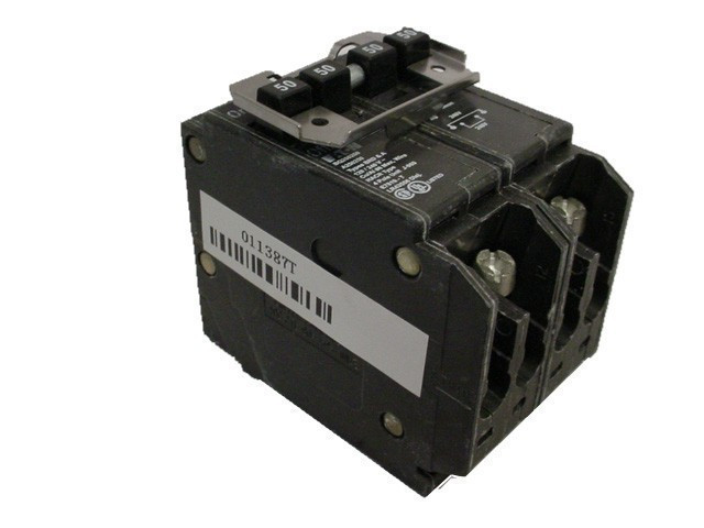 CUTLER HAMMER BQ250250 N 50/50A 240V 4P 10K NEW QUAD