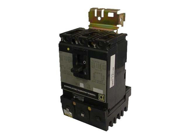 SQUARE D FC34040 U 40A 480V 3P USED