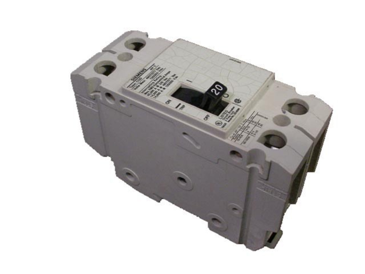 SIEMENS CQD250 50A 480V 2P 14K NEW DIN-RAIL